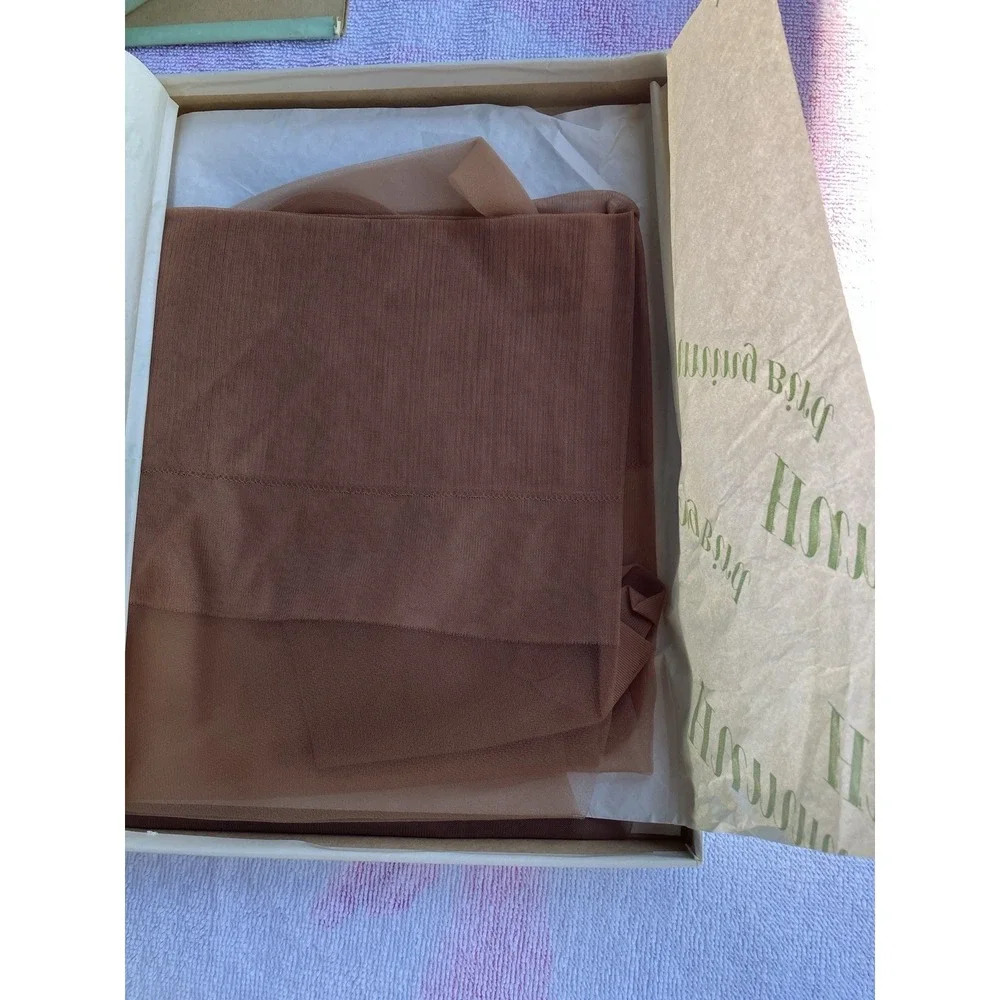 Vtg 1960s Oleg Cassini Humming Bird Stockings 9.5